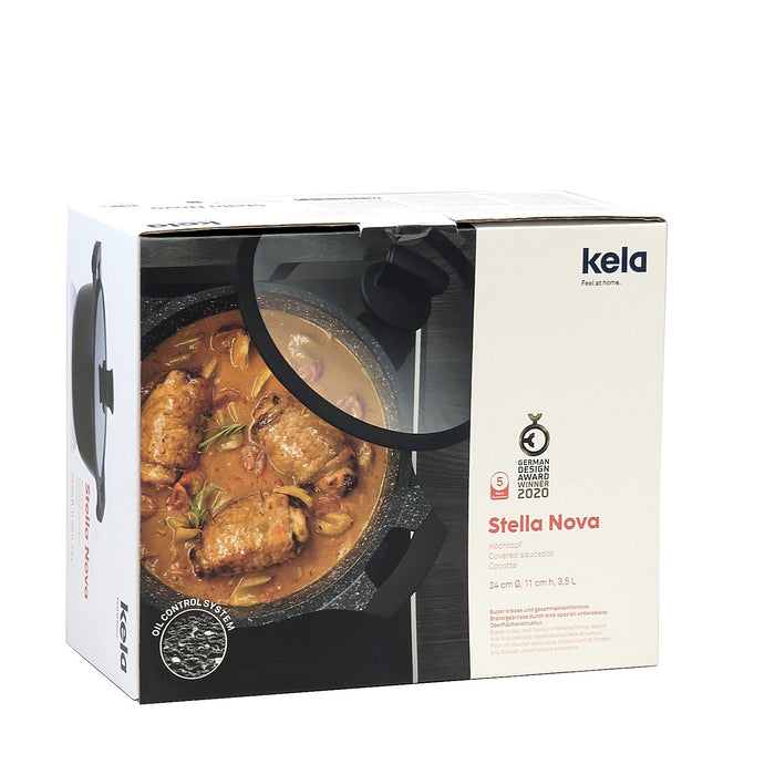 Braadpan 24 cm - Kela | Stella Nova