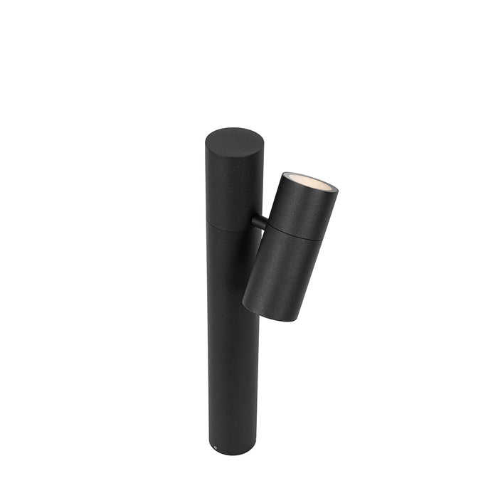 QAZQA Buitenlamp zwart met grondpin en kabelmof 50cm IP44 - Solo