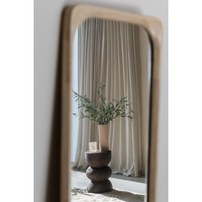 Housecraft Living Santo Bijzettafel Rond 30 cm Mangohout Bruin donker