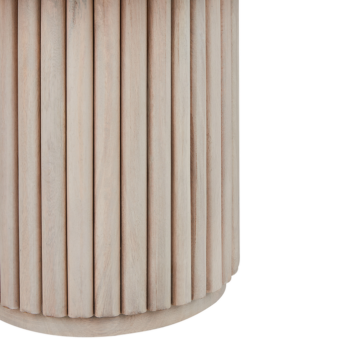 Beliani - LEMONT - Salontafel - Lichtbruin - Mangohout