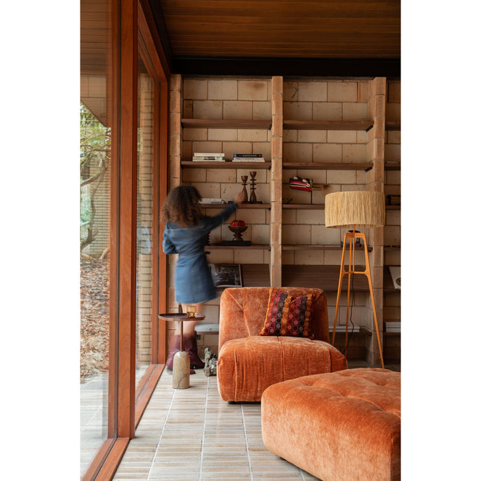 Dutchbone Giada Hocker Terra - Bruin