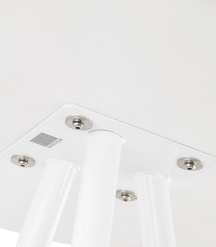 ALTEREGO BARY Ronde hoge tafel - Wit