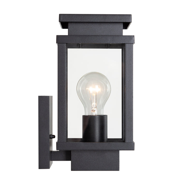 KS Verlichting Boston Muurlamp Zwart met LED