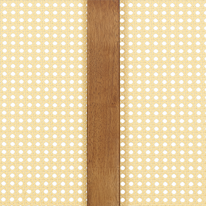 Beliani-AURAY-Tweepersoonsbed-Lichthout-160 x 200 cm-Rubberhout