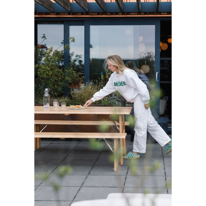 Zuiver Avenue Tuinbank Hout Opklapbaar Naturel| Bruin