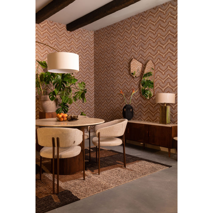 Dutchbone Briton Vloerkleed 160x230 cm Bruin