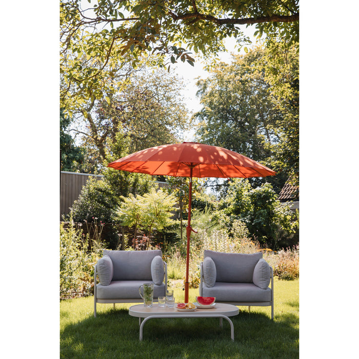 Zuiver Sunshine Parasol Set Marsala Rood