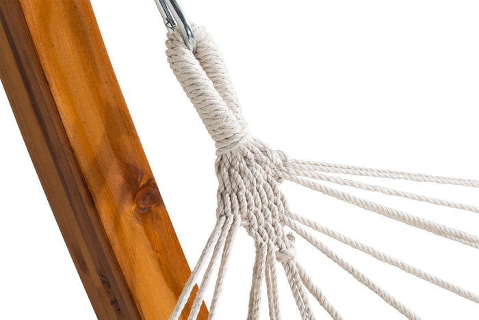 Nest outdoor Freeke hangmat beige - met standaard