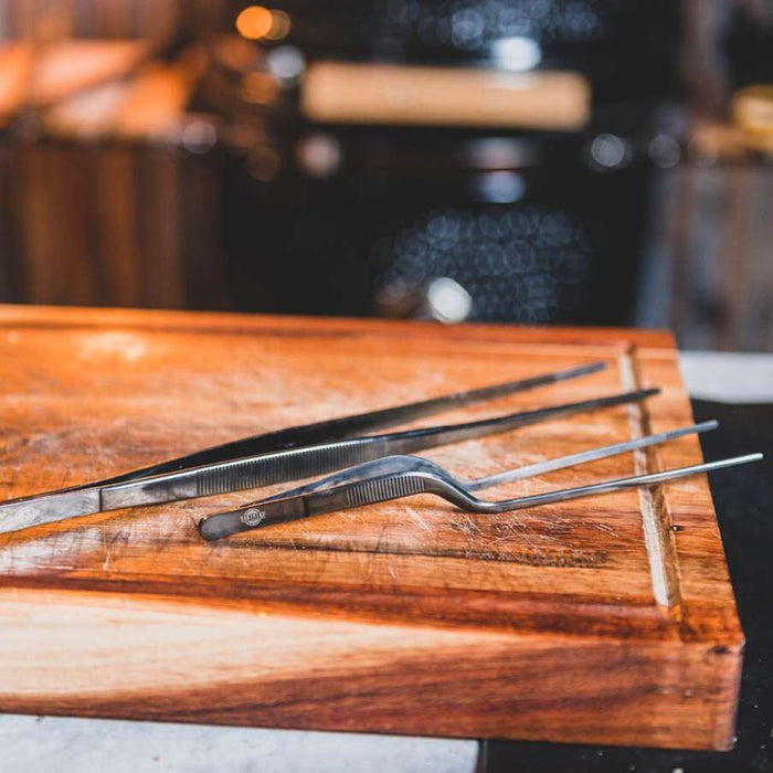 Yakiniku - Shichirin Tafelgrill Accessoire Pincet Gebogen