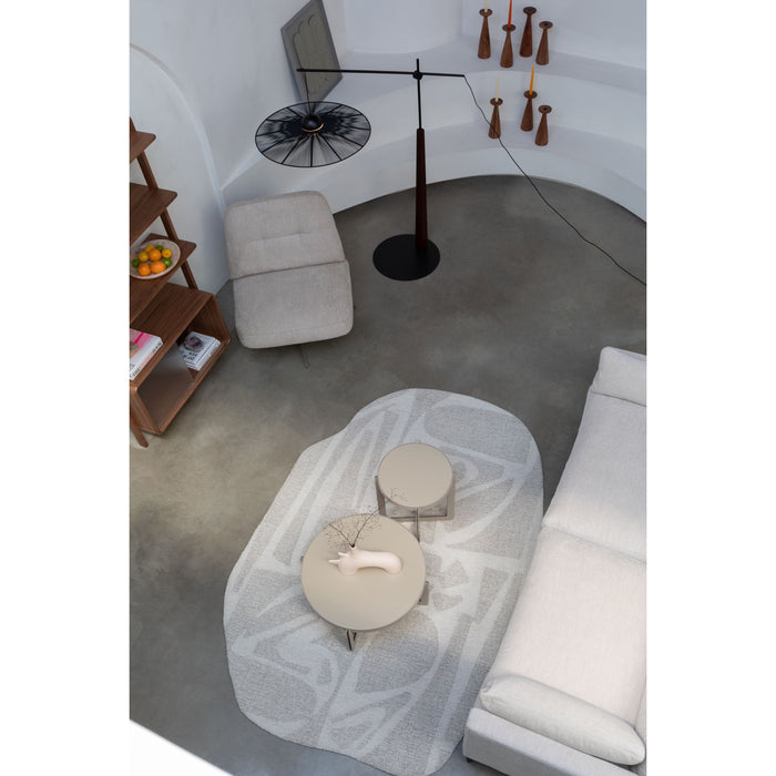 Zuiver Centre Bijzettafel Rond 42.50 cm Beige