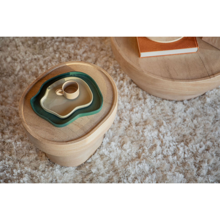 Zuiver Noble Bijzettafel Ovaal - Beige