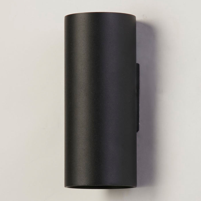 Searchlight Wall Wandlamp Cilinder - H 15,4 cm - Zwart