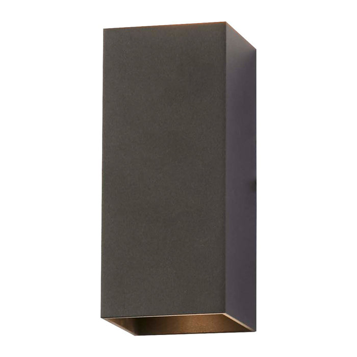 Searchlight Wall Wandlamp Vierkant - H 15,4 cm - Zwart