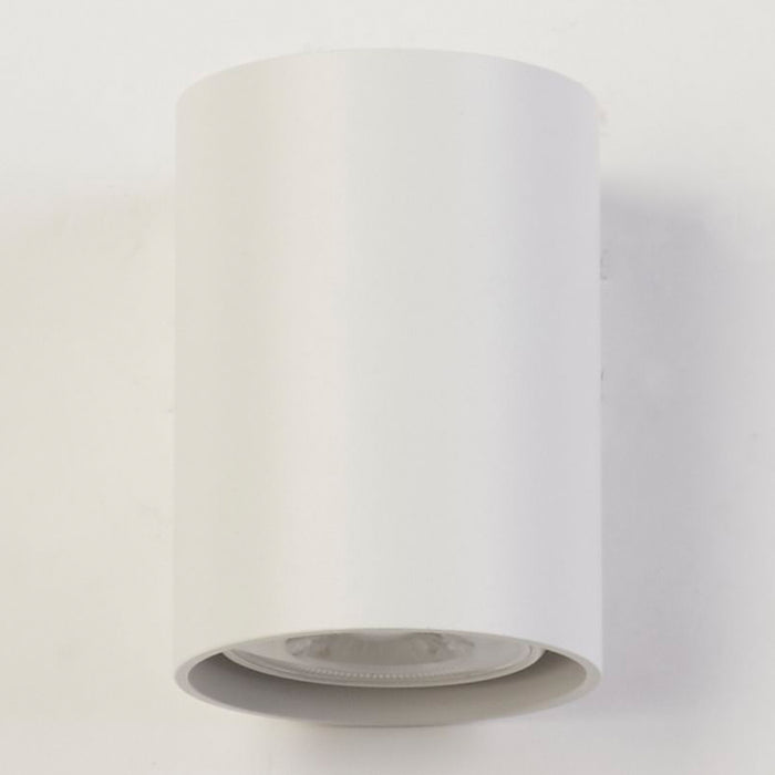 Searchlight Wall Wandlamp Cilinder - H 10 cm - Wit