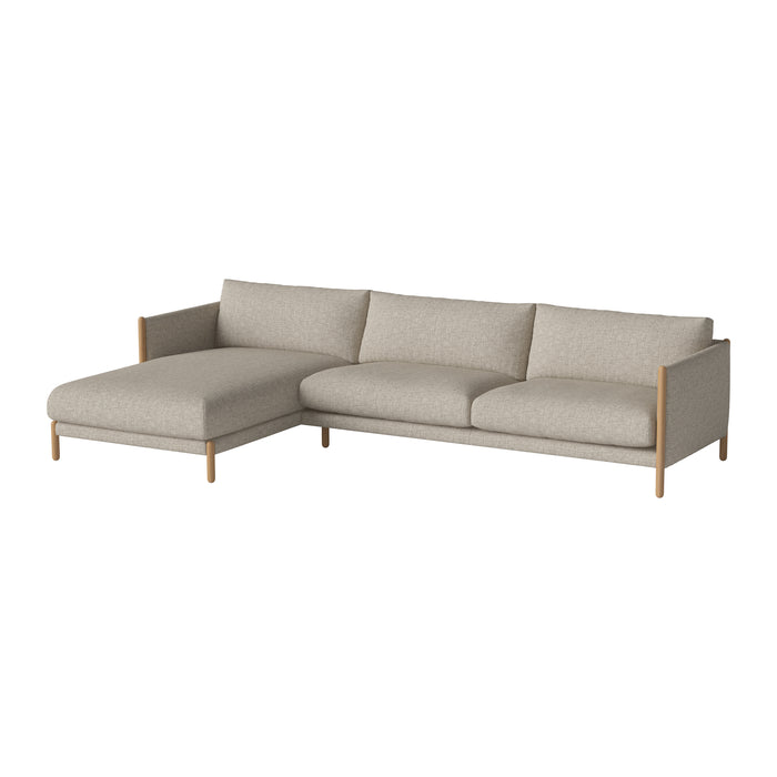 Bolia Hayden Hoekbank met Chaise Longue Links - Dark Beige