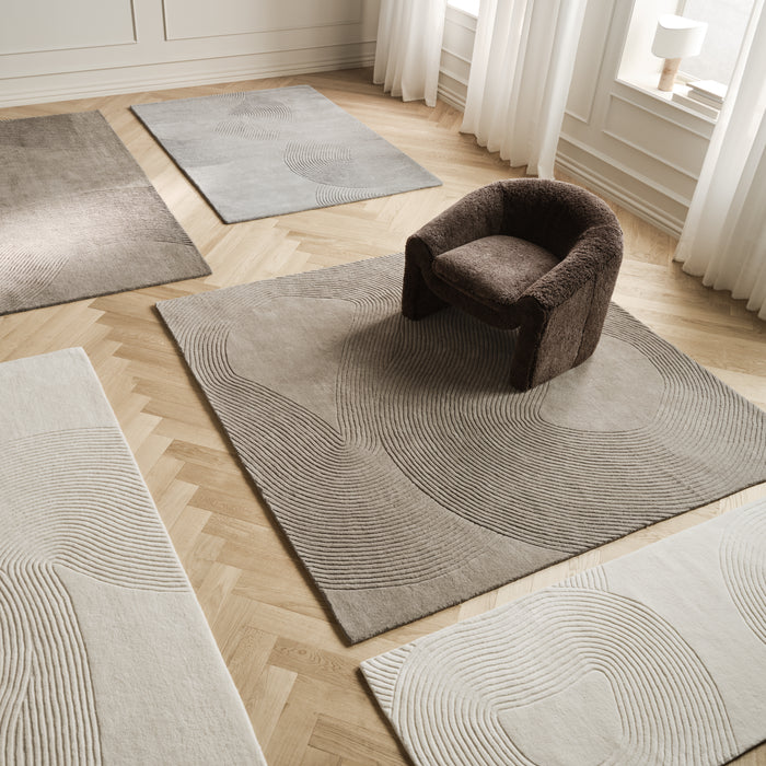 Bolia Zen Vloerkleed 200 x 300 cm - Shaped Rechthoekig - Dark Beige