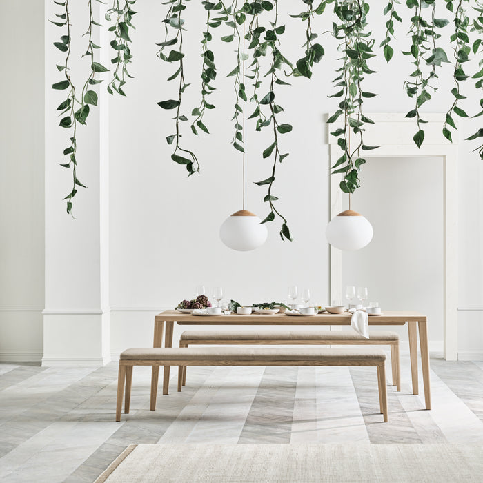 Bolia Graceful Eettafel - B 220 cm - Witgepigmenteerd Geolied Eiken