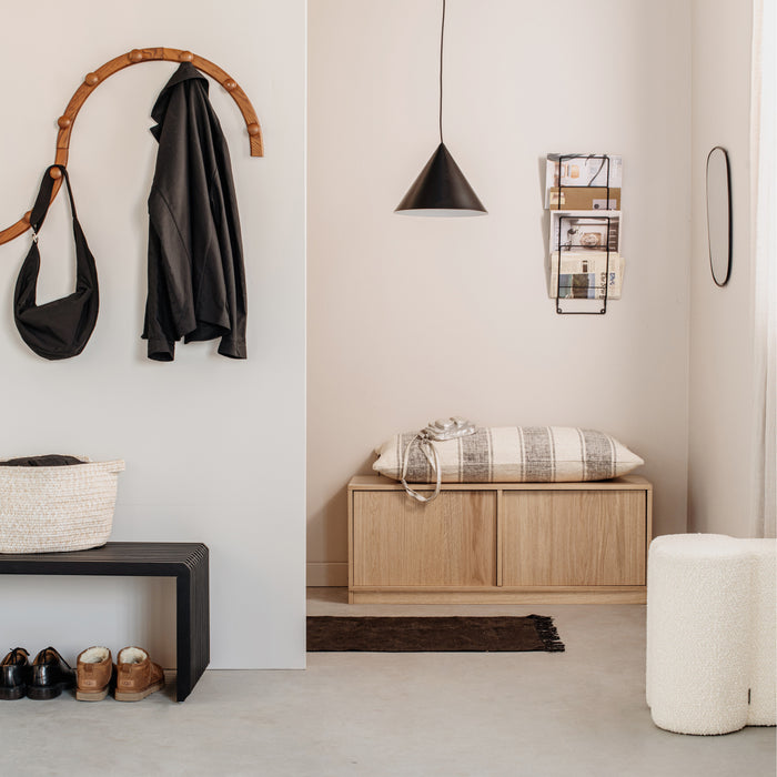 vtwonen Modulair Onderkast Eikenhout Fineer - Dubbel - B 110 cm