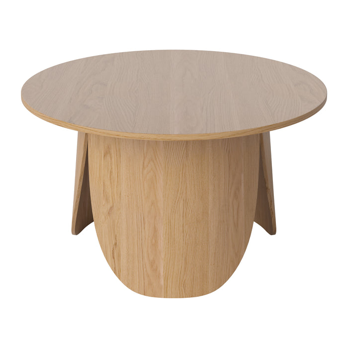 Bolia Peyote Salontafel - H 45 x Ø 80 cm - Gelakt Eiken