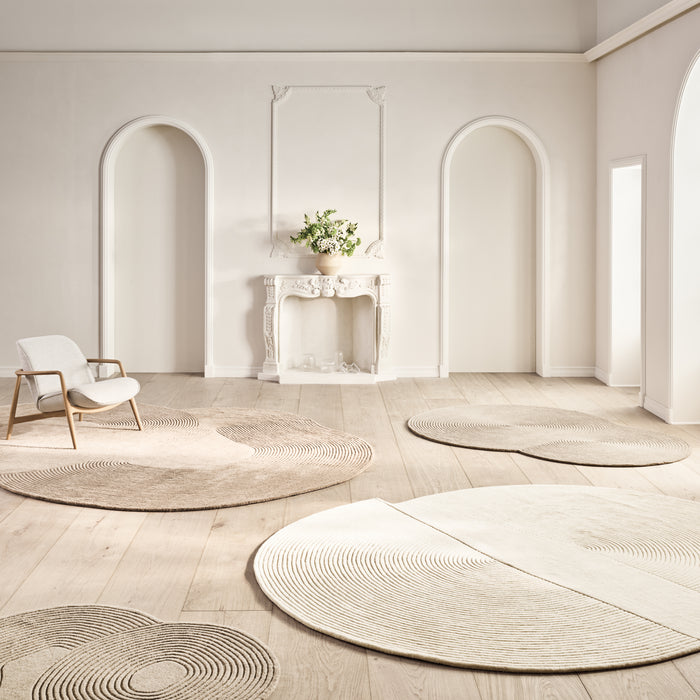 Bolia Zen Vloerkleed 134 x 190 cm - Rounded - Beige