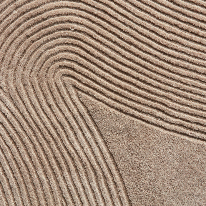 Bolia Zen Vloerkleed 300 x 400 cm - Shaped - Dark Beige