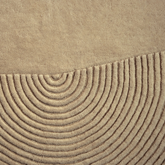 Bolia Zen Vloerkleed 157 x 180 cm - Split - Dark Beige