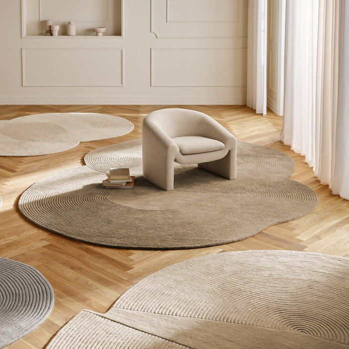 Bolia Zen Vloerkleed 300 x 344 cm - Split - Beige