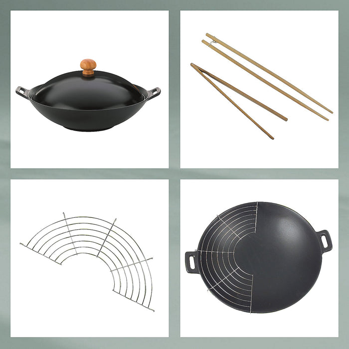 Wokset 5-delig Asia, 36 cm - Kela