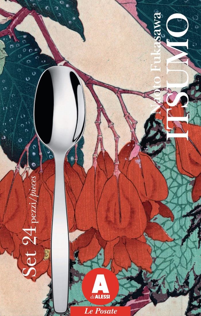 Alessi Bestekset Itsumo - ANF06S24 - 24 delig | 6 personen - door Naota Fukasawa