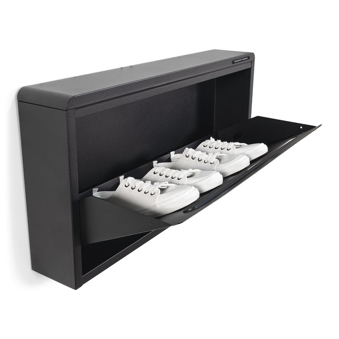 Spinder Design schoenenkast Mario - Zwart - 3 paar schoenen