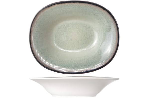 Cosy & Trendy Serviesset Fez - Groen - 12-delig | 4 personen - 4 dinerborden, 4 ontbijtborden en 4 diepe borden