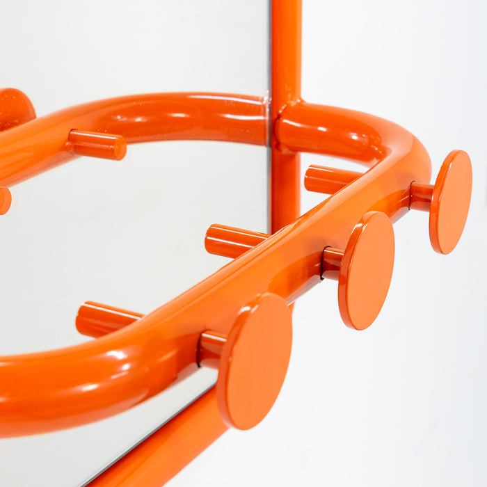 Spinder Design spiegel Retro Spiegel - Pure Orange - 3 haken