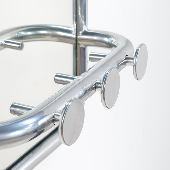 Spinder Design spiegel Retro Spiegel - Groovy Chrome - 3 haken