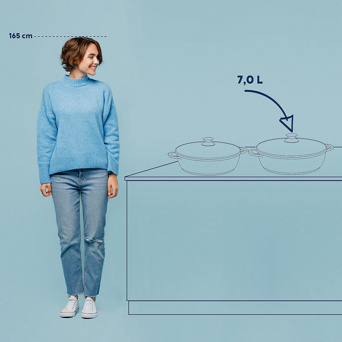 Braadpan 36 cm - Kela | Kerros