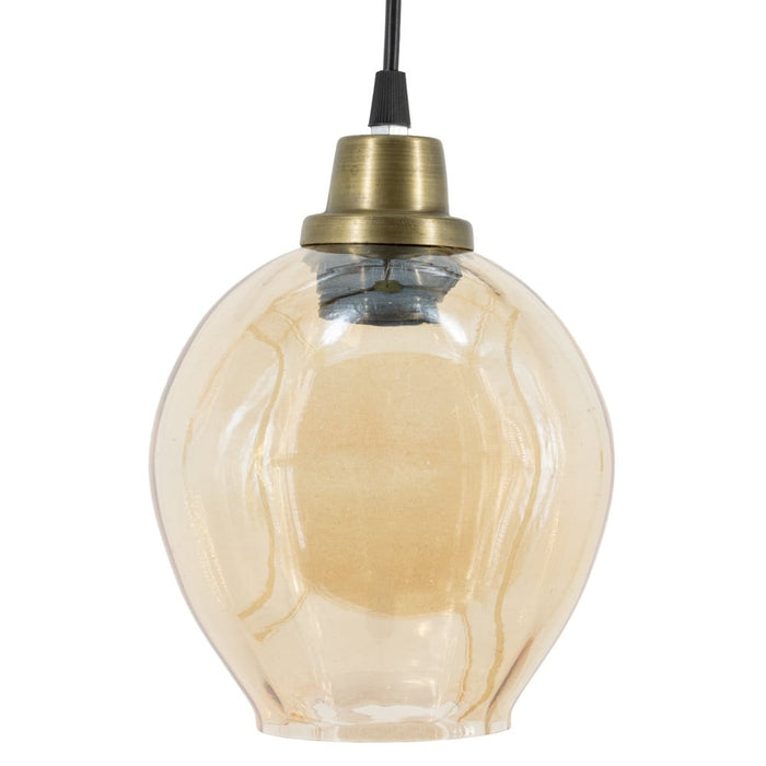Hanglamp Eetkamer Woonkamer Slaapkamer - Vintage - Goud - 17 cm
