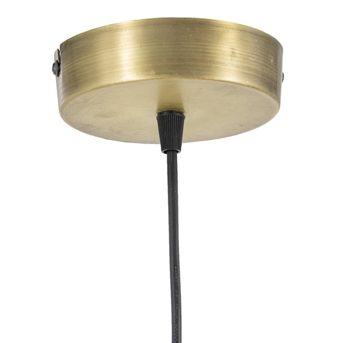 Hanglamp Eetkamer Woonkamer Slaapkamer - Vintage - Goud - 17 cm