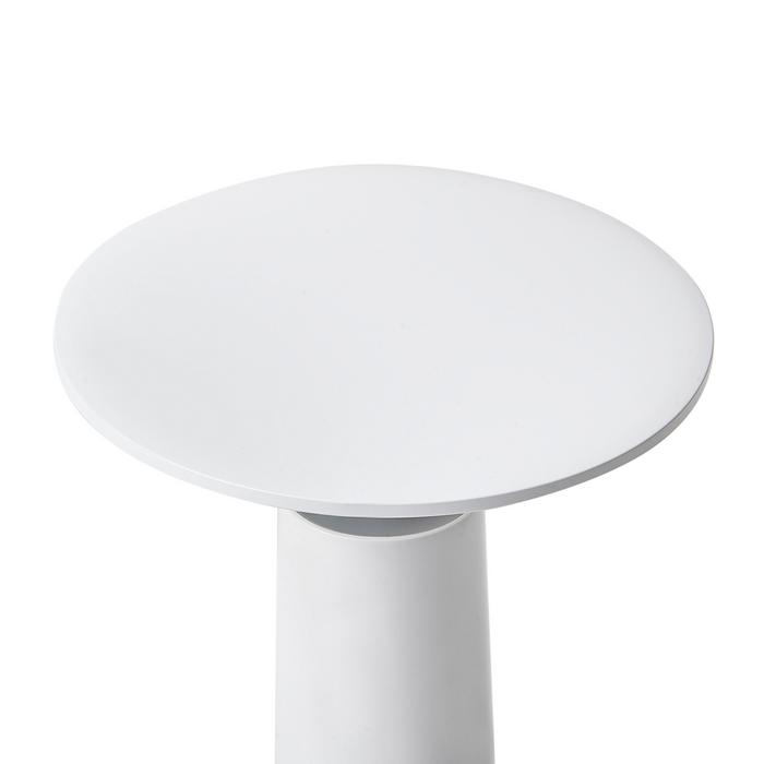 Beliani - LEVIRA - Tafellamp - Wit - IJzer