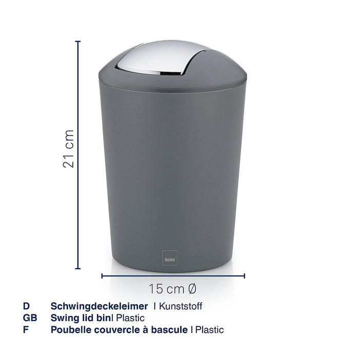 Afvalemmer, 1.7 L, Jade Groen - Kela|Marta