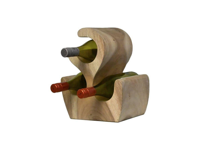 Flessenrek - 25x18x31 - Naturel - Suar