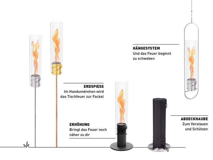 Höfats - Spin 90 Sfeerlantaarn Verhoger