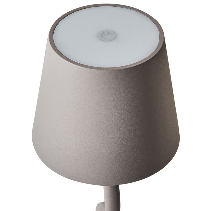 Beliani - VOUGA - Tafellamp - Beige - Aluminium|IJzer