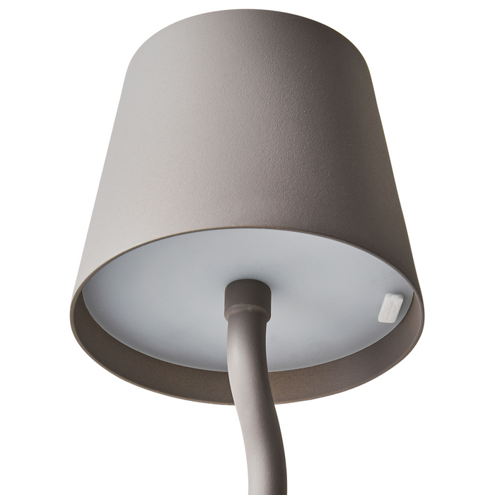 Beliani - VOUGA - Tafellamp - Beige - Aluminium|IJzer