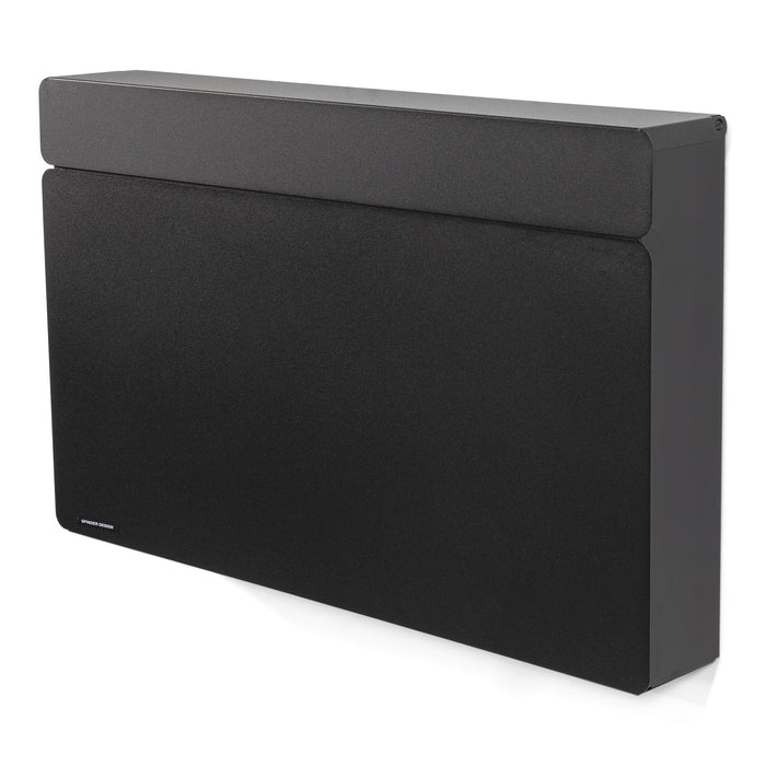 Spinder Design schoenenkast Luigi - Zwart - 3 paar schoenen