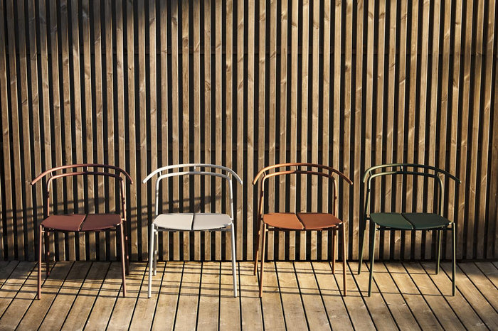 Novo tuinstoel taupe