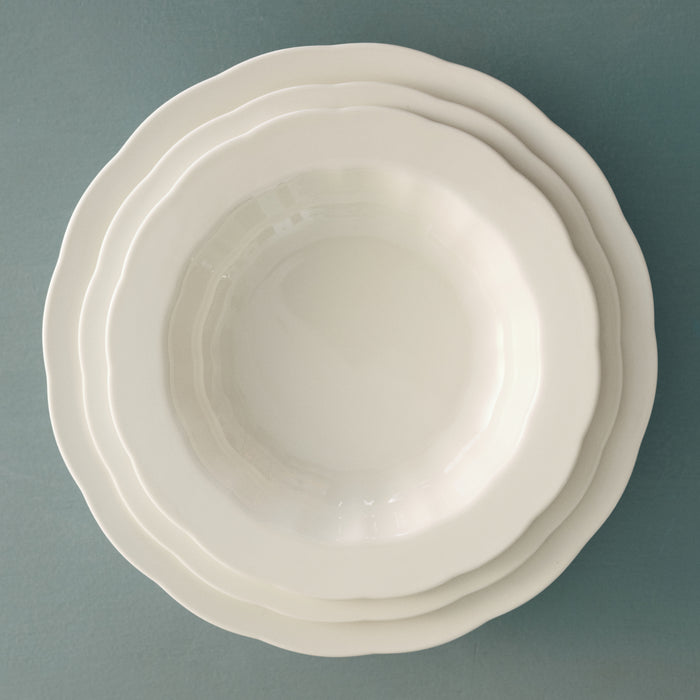 SERAX - Sergio Herman - Silhouette Diep Bord - Wit - Set van 4