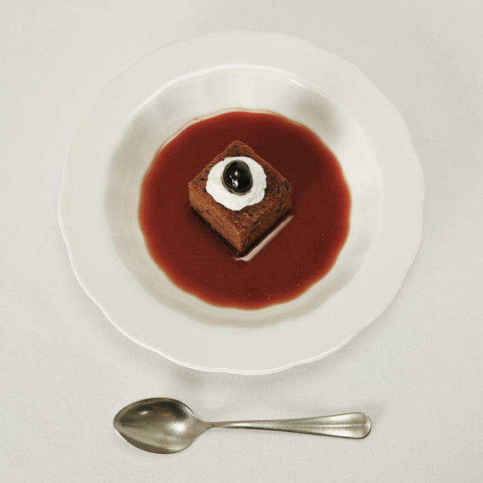 SERAX - Sergio Herman - Silhouette Diep Bord - Wit - Set van 4