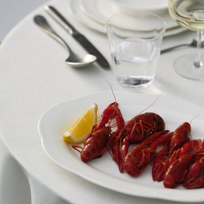 SERAX - Sergio Herman - Silhouette Diep Bord Ovaal - Wit - Set van 2