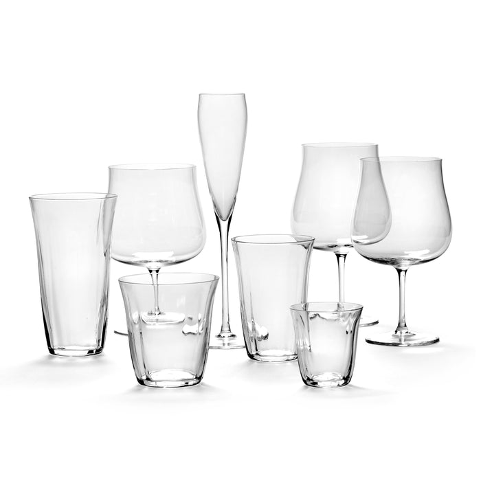 SERAX - Sergio Herman - Silhouette Longdrinkglas - Set van 4