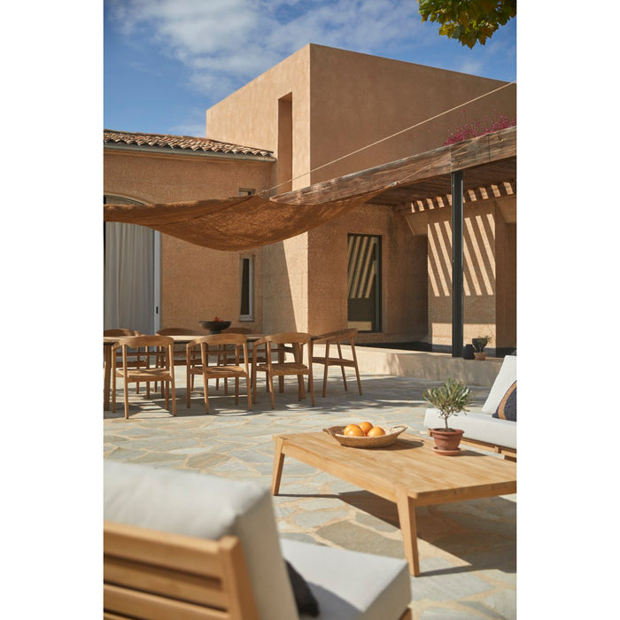 Tikamoon - Lage tuintafel Olia van teakhout