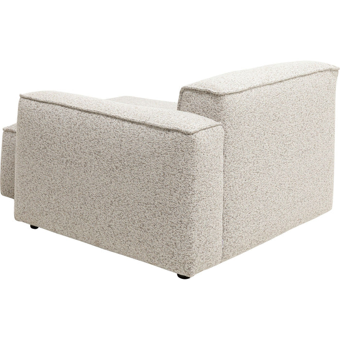 Kare Design Casanova hoek ligstoel - rechts - grijs